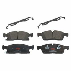 TRW Premium Ceramic Rear Brake Pads 11-20 Grand Cherokee - Click Image to Close